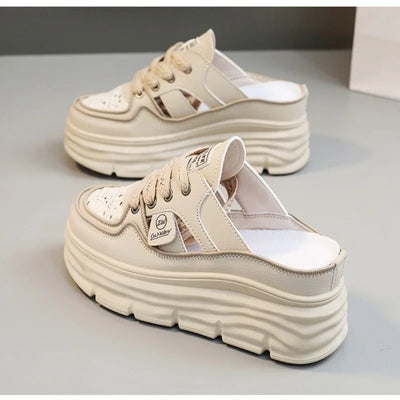 Zapatillas Rivera® de plataforma abierta de 7 cm