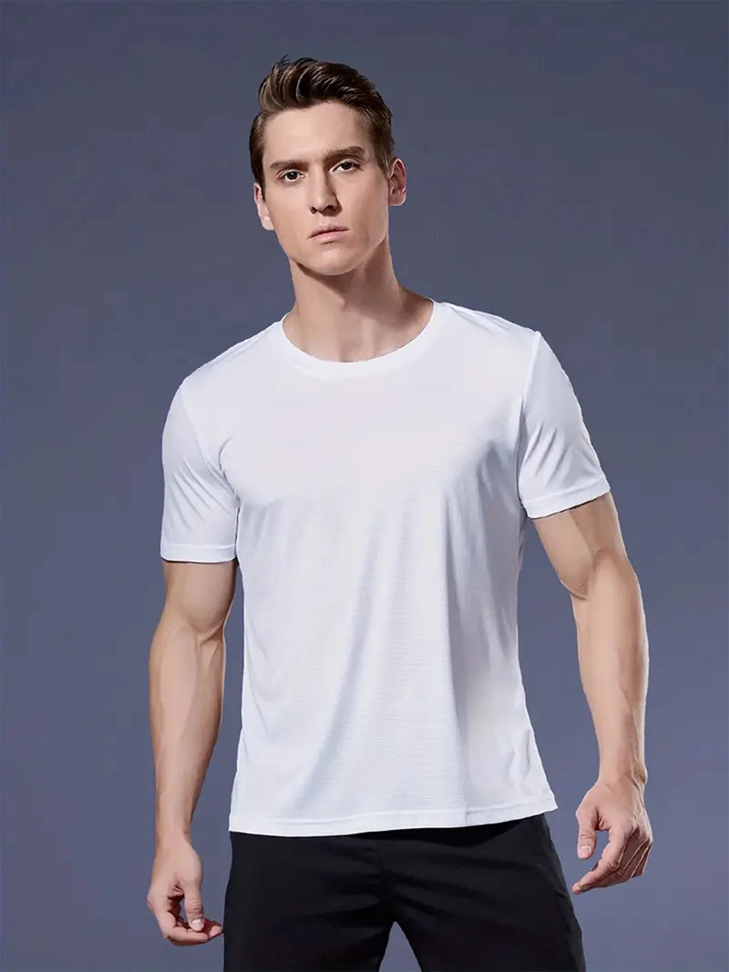 Camiseta Básica Ross Seda Gelo