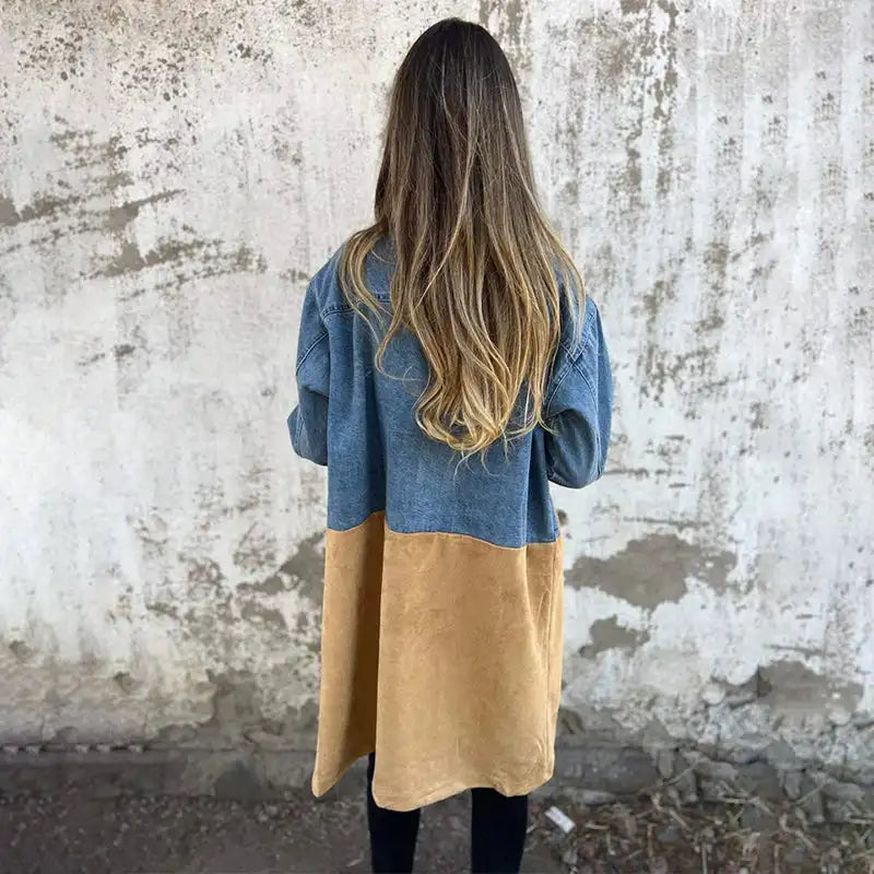 Casaco DualStylist® Mix Jeans e Suede