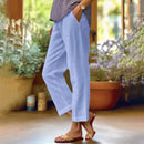 Calça em Linho Amaro