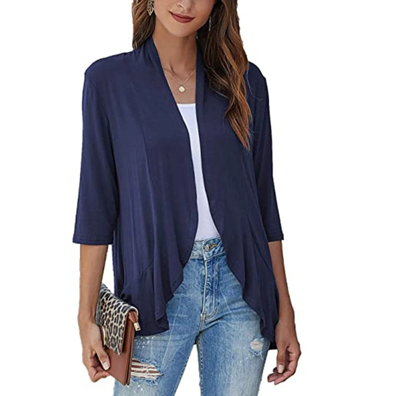 Cardigan Fear Tecido Tencel