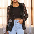 Blazer com Lapela em Renda Sion®