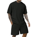 Conjunto de Verão em Linho (Camiseta + Short)