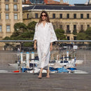 Vestido Midi em Renda