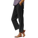 Calça em Linho Amaro