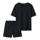 Conjunto de Verão em Linho (Camiseta + Short)