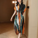 Vestido em Seda Ryad®