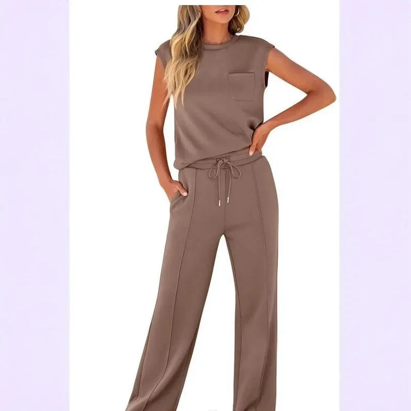 Conjunto Algarve em Algodão Leve e Caimento Solto