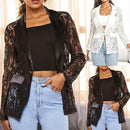 Blazer com Lapela em Renda Sion®