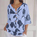 Camisa em Linho Flora