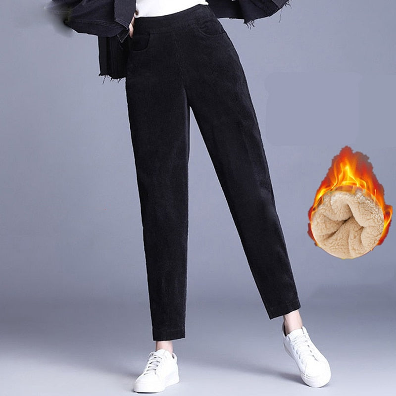 Calça Casual Forrada - Vintage