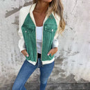 Jaqueta em Suede e Jeans Zairan®