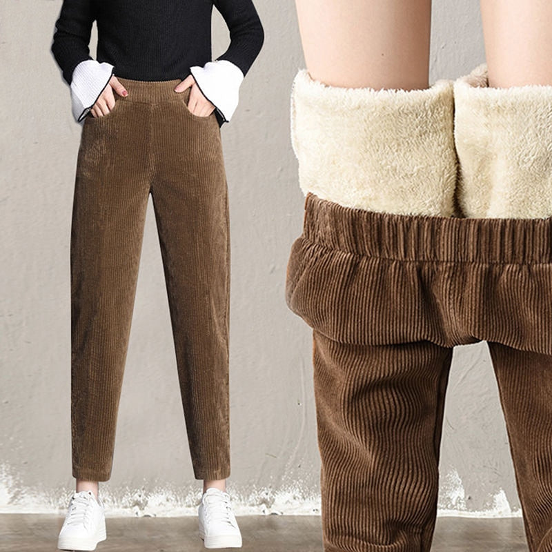 Calça Casual Forrada - Vintage