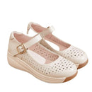 Sandália em Couro Vergara - Linha Ortopédico