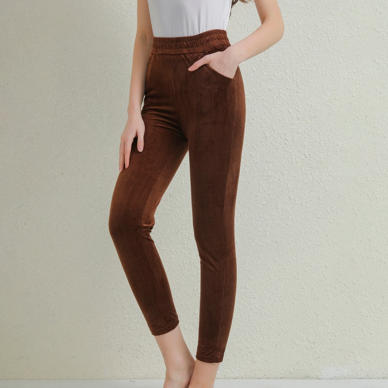 Calça Casual Forrada - Vintage
